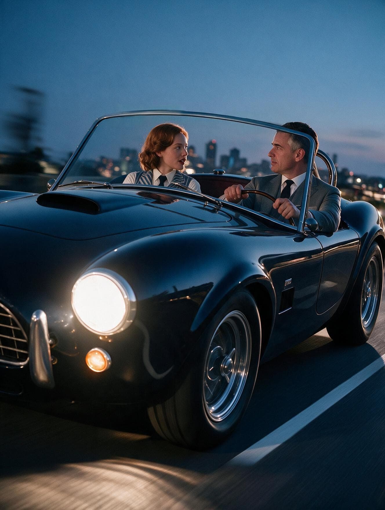 Max Monroe and Vera Volskaya in the Shelby
